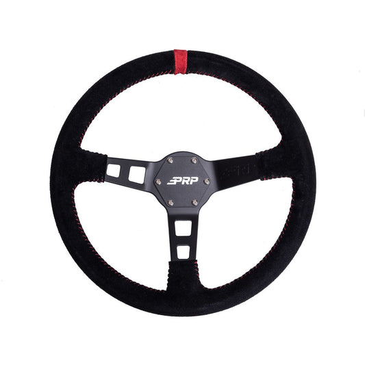 PRP-G123-Deep Dish Suede Steering Wheel