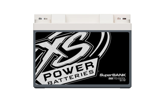 XS Power Batteries 12V Powersports Super Bank Capacitor Modules - M6 Terminal Bolts Included 1500 Max Amps SB75-925L