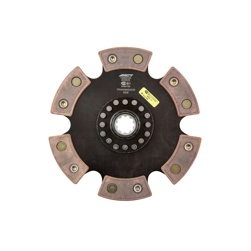 Advanced Clutch Technology 6 Pad Rigid Race Disc ACT-6250019