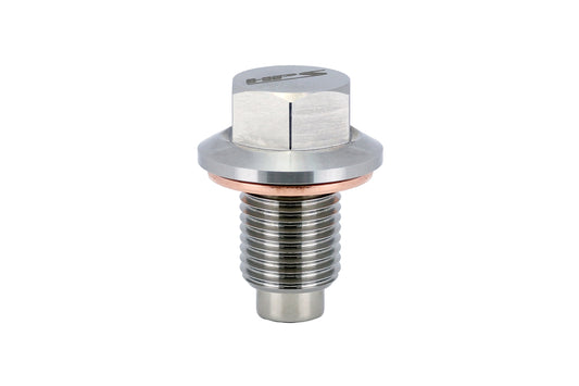 HPS Performance 304 Stainless Steel Magnetic Drain Plug With 5000 Gauss Neodymium Magnet MDP-M14x150