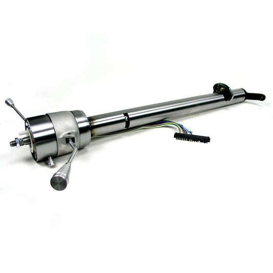 IDIDIT Retrofit 55-56 Chevy; Straight Column Shift w/Rack; Paintable Steel 1160557910