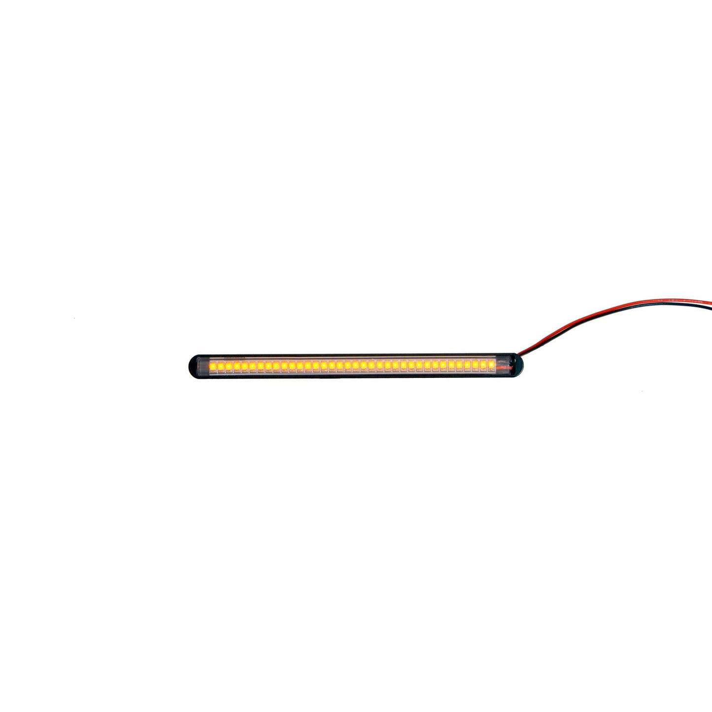 Lazer Star Lights BLACK BILLETLED 7" AMBER-REAR MOUNT LS547A-2