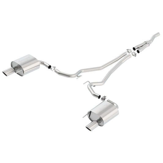Borla 2015-2021 Ford Mustang 2.3L EcoBoost/ 3.7L V6 Cat-Back Exhaust System Touring 140584