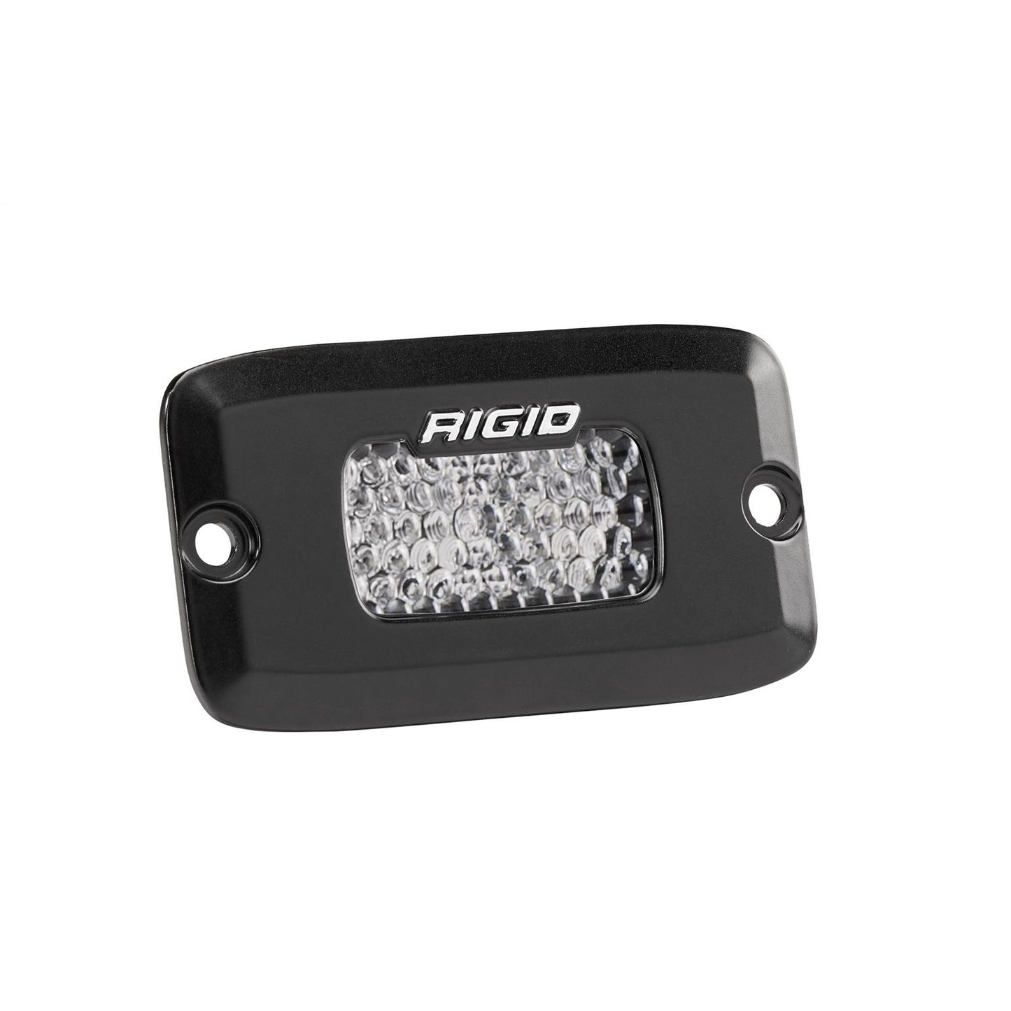 RIGID Industries SR-M Series PRO Flood Diffused Flush Mount Black Housing Single 922513