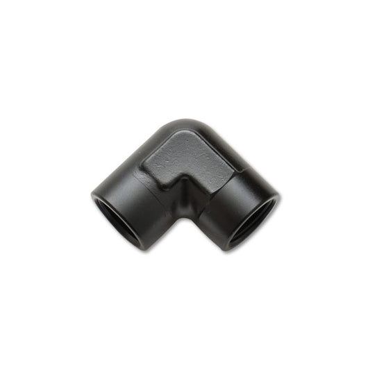 Vibrant Performance - 11321 - 90 Degree Female Pipe Coupler Fitting; Size: 1/4 in. NPT