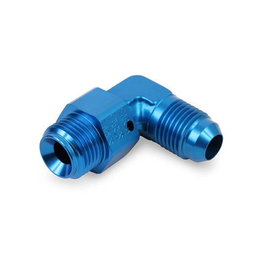 Earls Performance 90 Deg. Aluminum AN to O-Ring Port Swivel Adapter 949096ERL