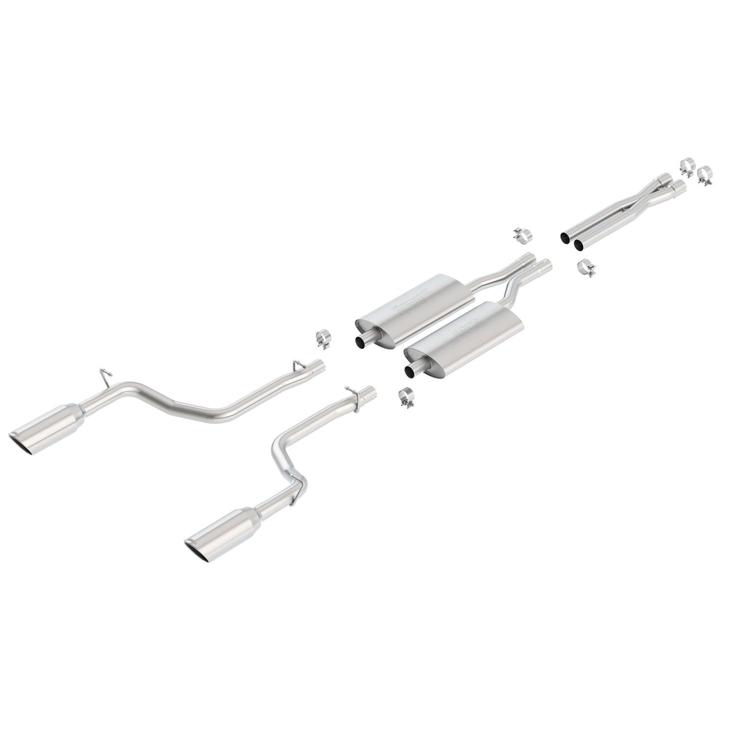 Borla 2005-2010 Chrysler 300C/ Dodge Magnum RT/ Charger RT Cat-Back Exhaust System S-Type 140125