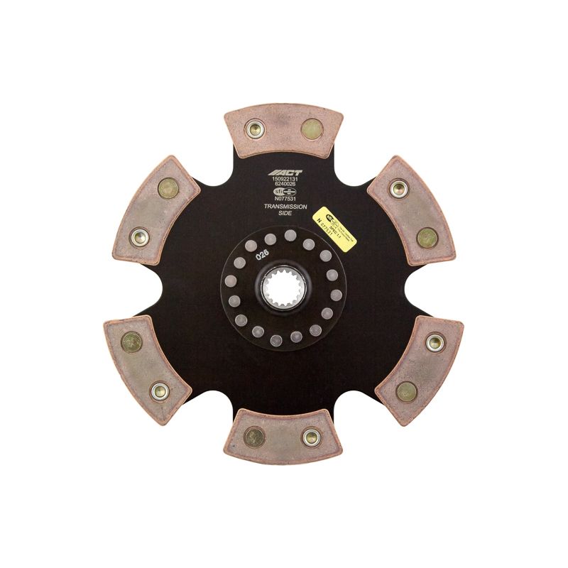 Advanced Clutch Technology 6 Pad Rigid Race Disc ACT-6240026