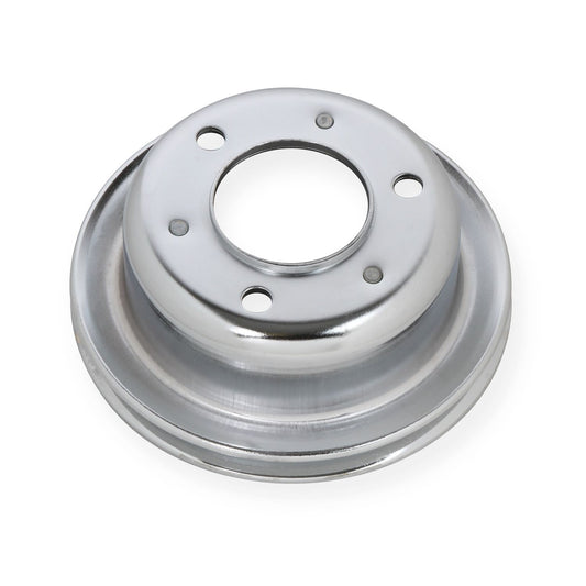 Mr Gasket Chrome Plated Steel Crankshaft Pulley MRGAS-8827