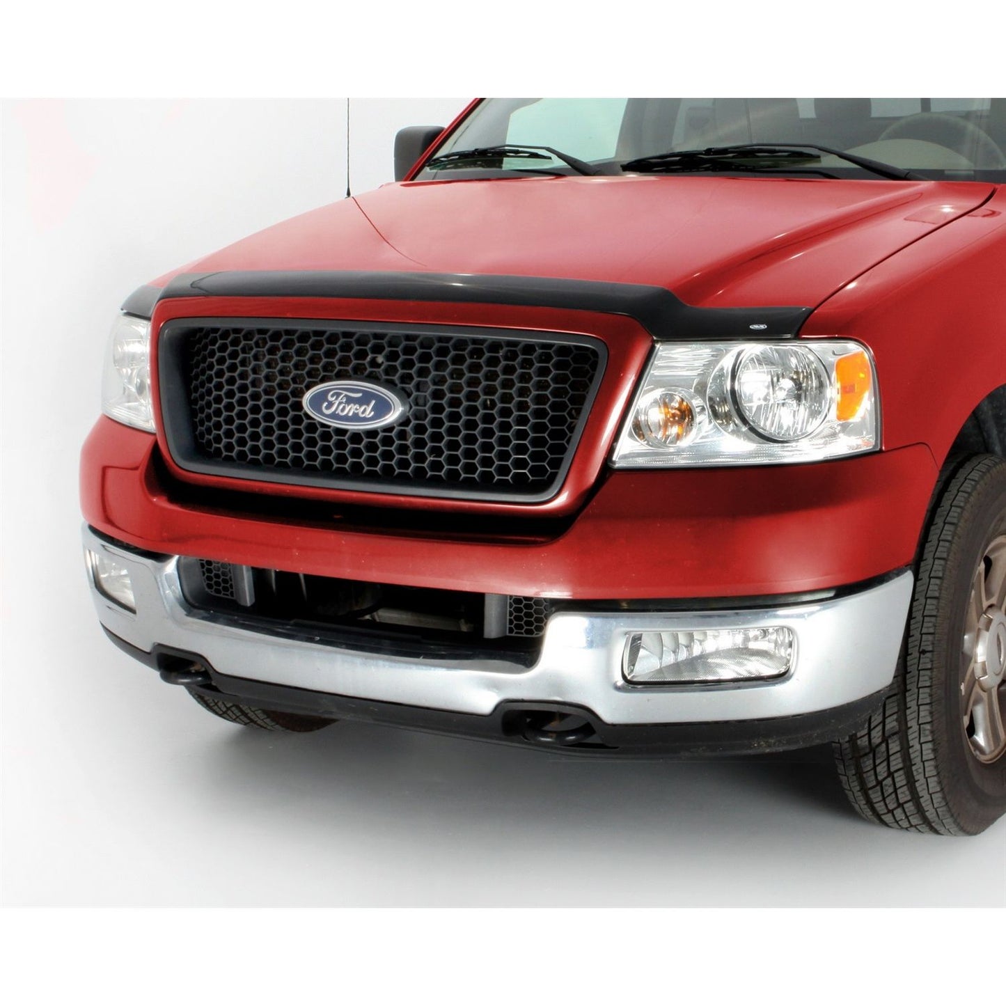 Auto Ventshade 322009 Aeroskin Flush Mount Dark Smoke Hood Protector For 2004-2008 Ford F-150