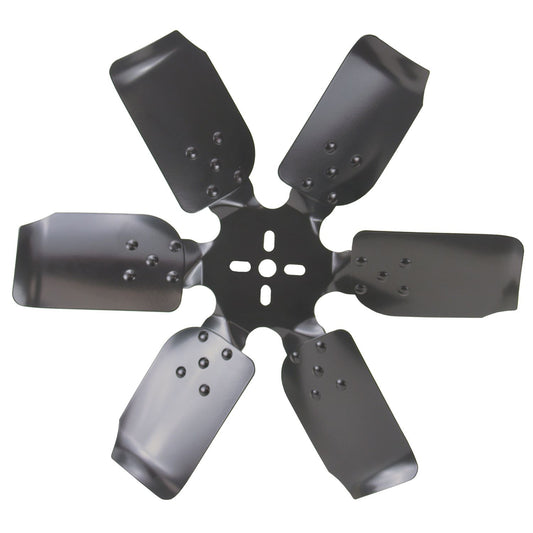 Derale 19" Reverse Rotation Rigid Race Fan, Steel Blade 17419