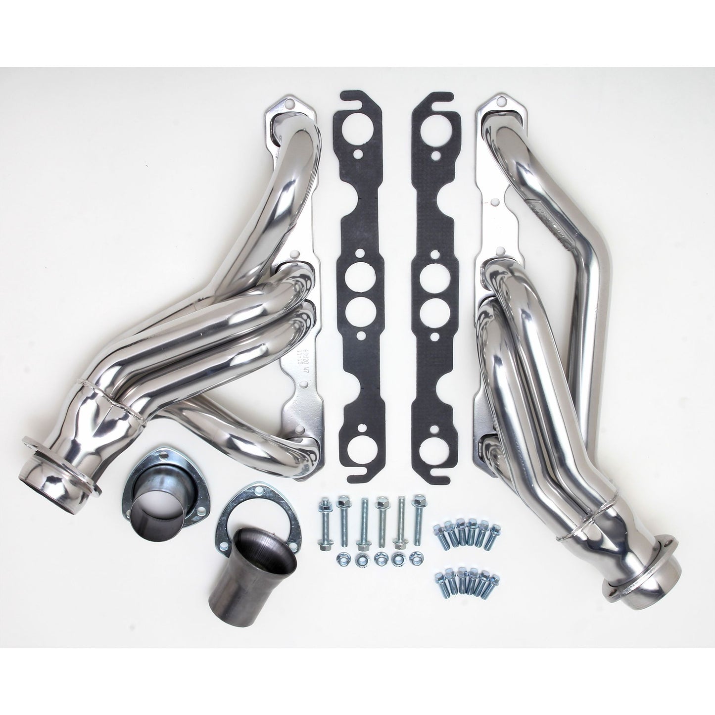 Hedman Hedders 67-87 C10/C20 TRUCKS WITH SB CHEVY; STANDARD HTC COATED HEADERS; 1-5/8 IN. TUBE DIA.; 3 IN. COLL.; MID-LENGTH DESIGN 69016