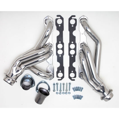 Hedman Hedders 67-87 C10/C20 TRUCKS WITH SB CHEVY; STANDARD HTC COATED HEADERS; 1-5/8 IN. TUBE DIA.; 3 IN. COLL.; MID-LENGTH DESIGN 69016