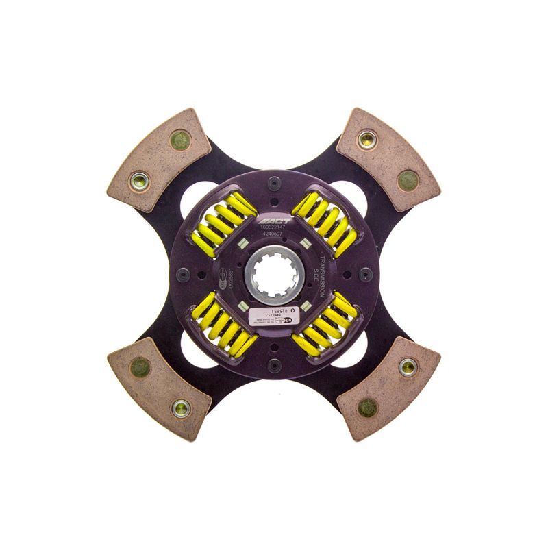 Advanced Clutch Technology 4 Pad Sprung Race Disc ACT-4240529