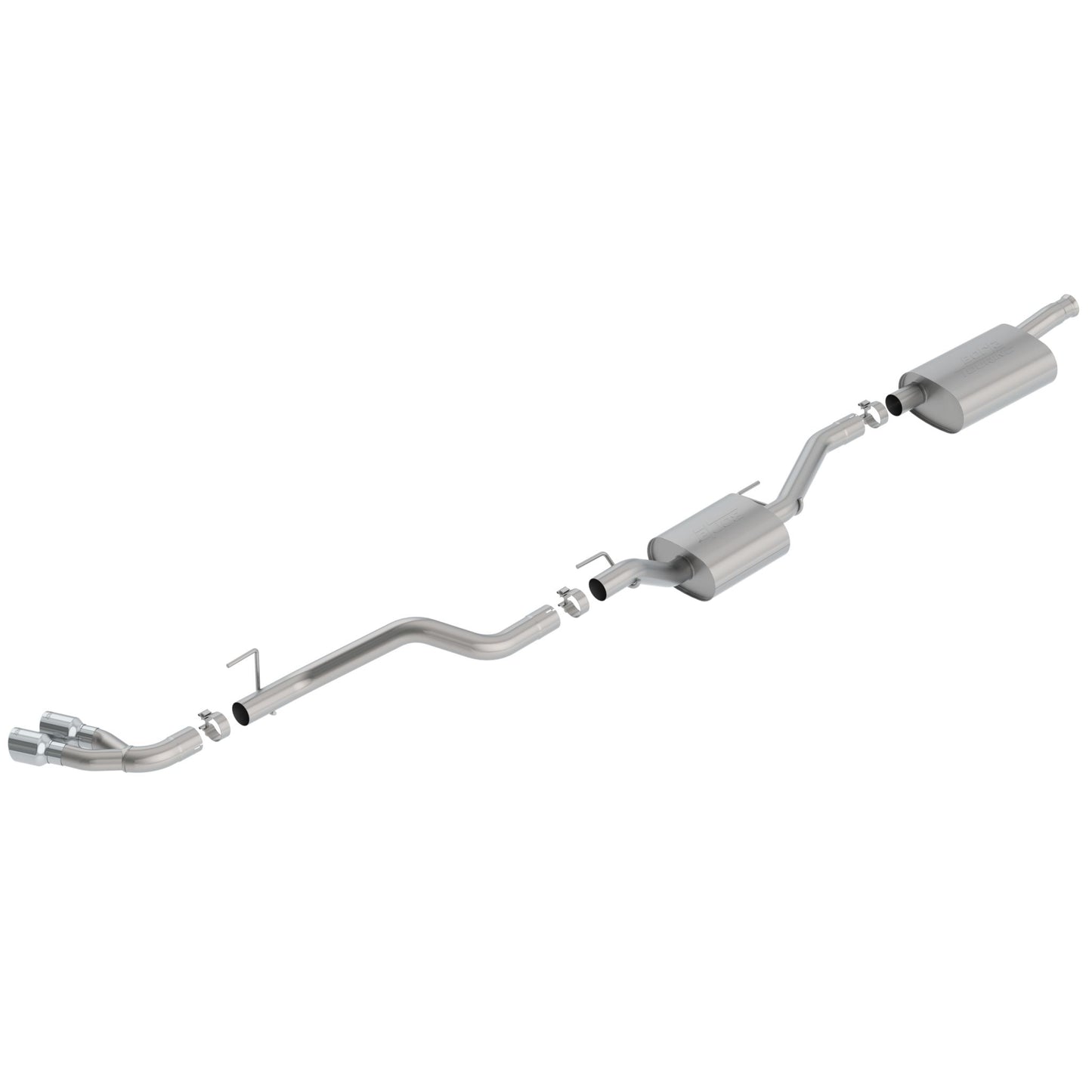 Borla 2020-2021 Jeep Gladiator JT Cat-Back(tm) Exhaust System Touring 140811