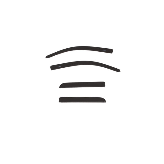 Auto Ventshade 894040-GBA Color Match Low Profile Ventvisor Side Window Deflector 4-Piece Set For 2015-2018 Chevrolet Silverado 1500 Double Cab Black