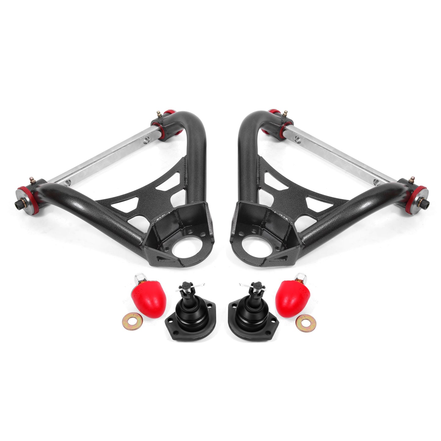 BMR Suspension A-arms, Upper, DOM, Non-adjustable, Polyurethane Bushings, Stock Spindles BMR-AA017H