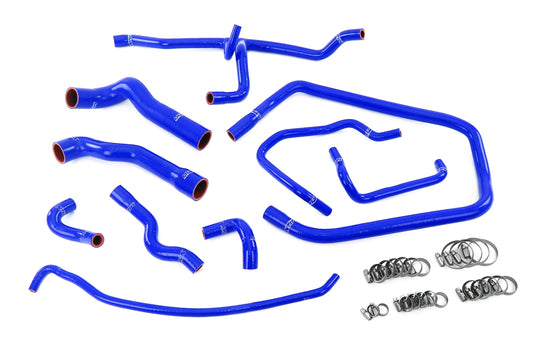 HPS Performance 3-ply Reinforced Silicone Radiator Heater Throttle Body Expansion Tank Hoses 57-2083-BLUE