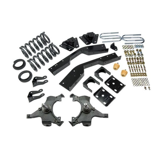 BELLTECH 789 LOWERING KITS Front And Rear Complete Kit W/O Shocks 1992-1994 Chevrolet Suburban (2WD 3/4 Ton 6 Lug) 4 in. or 5 in. F/7 in. R drop W/O Shocks