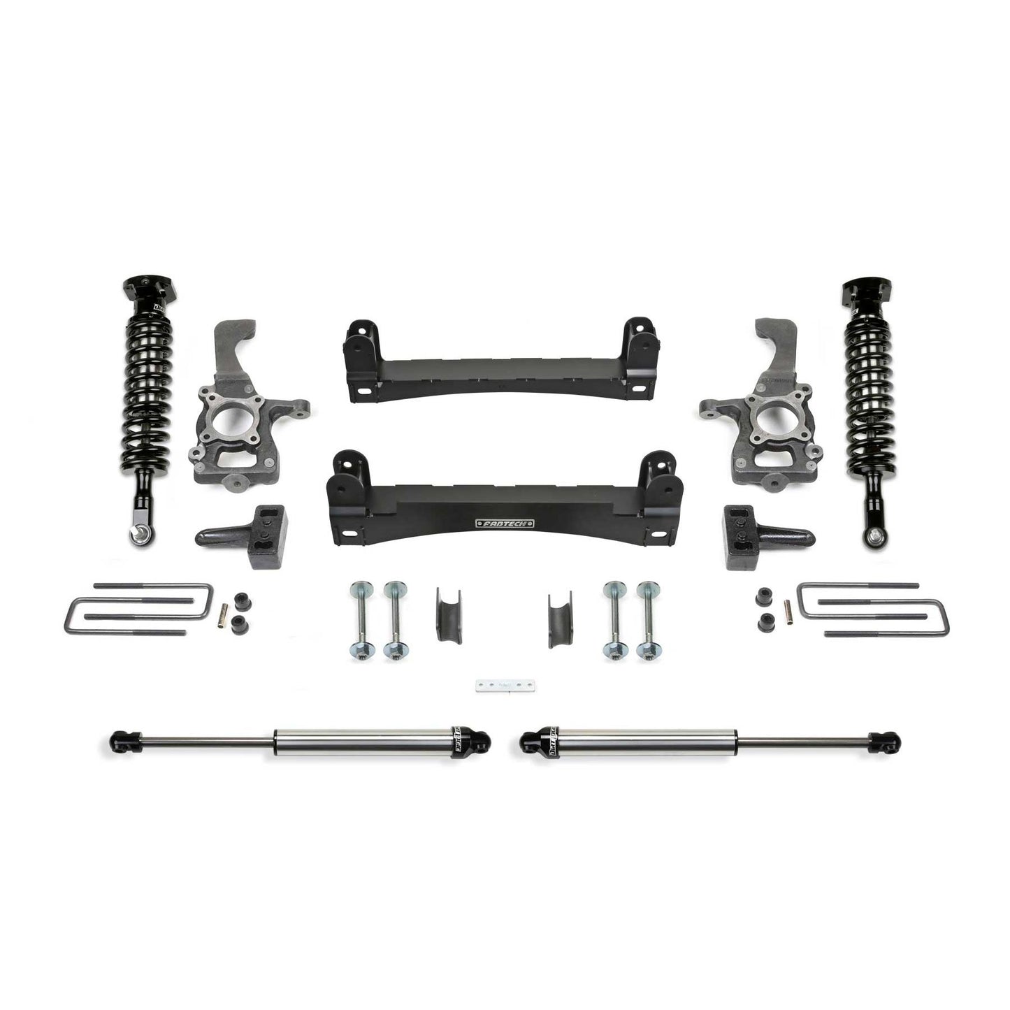 Fabtech 4" PERF SYS W/ 2.5 & 2.25 2015-20 FORD F150 2WD K2258DL