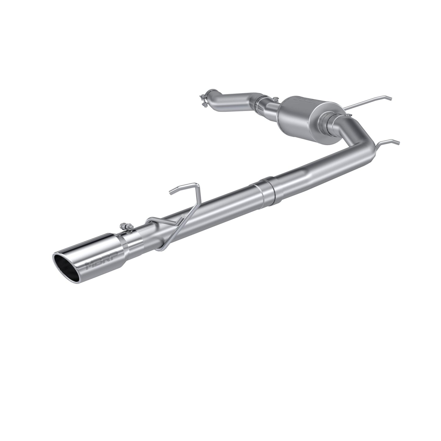 MBRP Exhaust 3in. Cat Back; Single; AL S5267AL