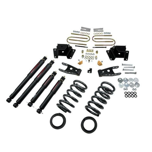 BELLTECH 917ND LOWERING KITS Front And Rear Complete Kit W/ Nitro Drop 2 Shocks 1997-2003 Ford F150 ((All Cabs) V8 only) 2 in. or 3 in. F/4 in. R drop W/ Nitro Drop II Shocks