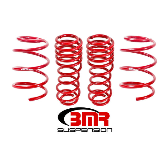 BMR Suspension Lowering springs, set of 4, 1.5" drop, handling, GT500 BMR-SP072R