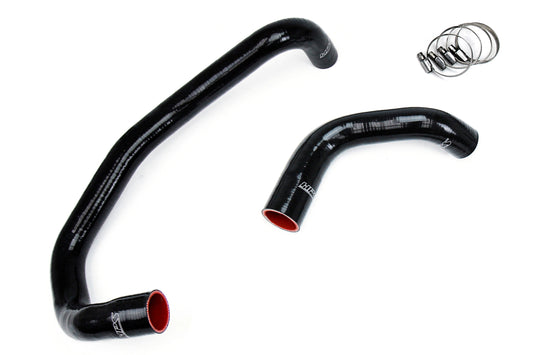 HPS Performance High Temp 3-ply Reinforced Silicone Replaces OEM Rubber Radiator Coolant Hoses 57-1326R-BLK