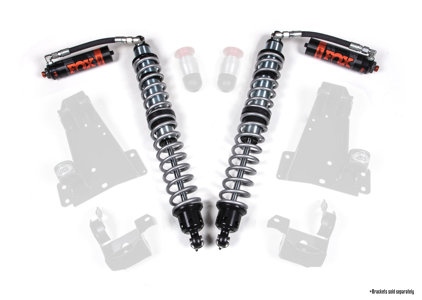 BDS SUSPENSION FOX 2.5 Front Coilover Shocks W/ DSC - 3.5 Inch Lift - Factory Series - Jeep Wrangler JL (20-23) FOX88406252