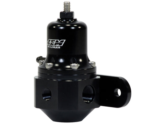 AEM High Cap Universal Adjustable Fuel Pressure Regulator 25-305BK
