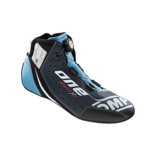 OMP Evo X R Shoes Blue/Cyan Size 43 IC805E24643