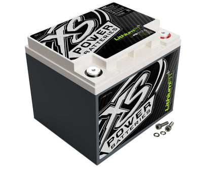 XS Power Batteries Lithium Powersports Series Batteries - M6 Terminal Bolts Included 960 Max Amps Li-PS1200L