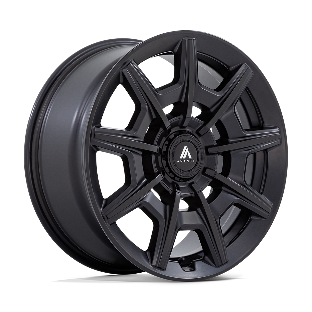 AB41 22X9 5X4.25/4.5 S-BLK G-BLK-FC 38MM