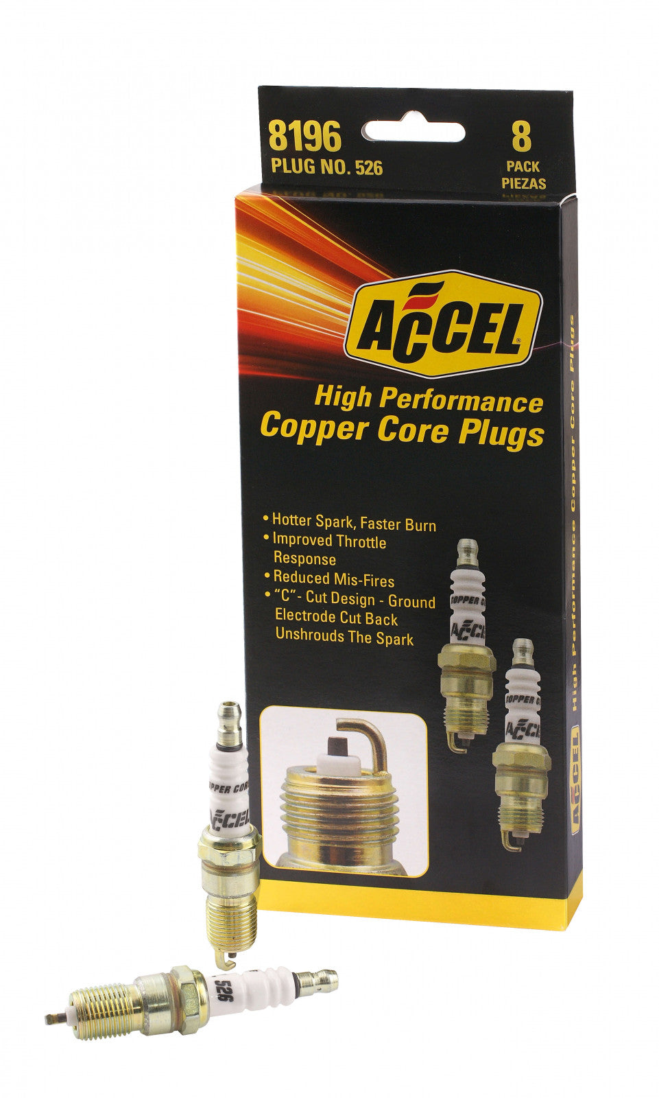 ACCEL HP Copper Spark Plug ACC-18196 8196