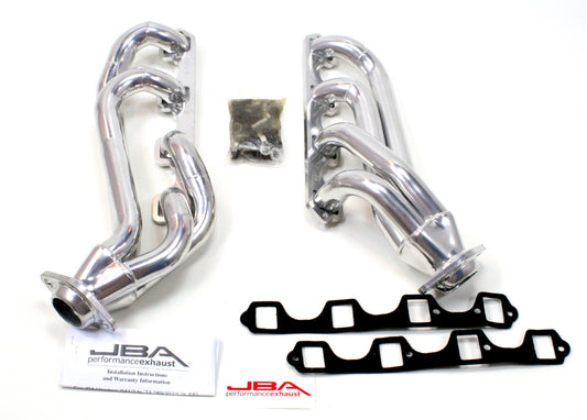 JBA 65-73 Mustang Mid Length 260-302 Silver Ctd 1650S-2JS
