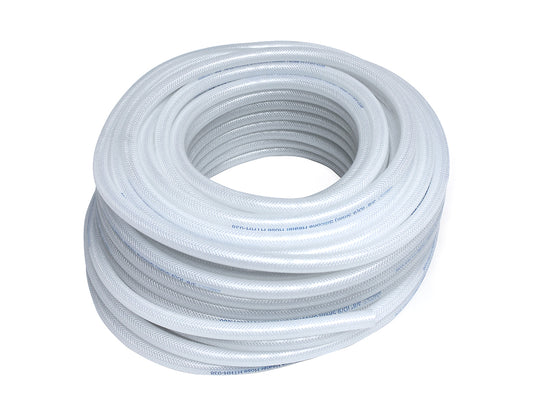 HPS Performance Silicone Heater Hose TubingHigh Temp Reinforced3/4" ID50 Feet RollClear HTHH-075-CLEARx50