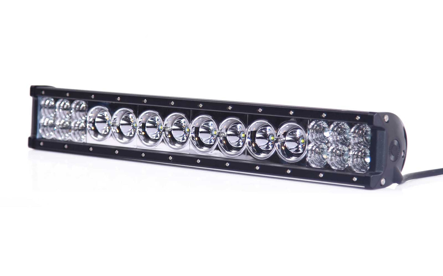 Quake LED - QUH029 - 11 Inch LED Light Bar Dual Row 56 Watt Combo Hybrid Series