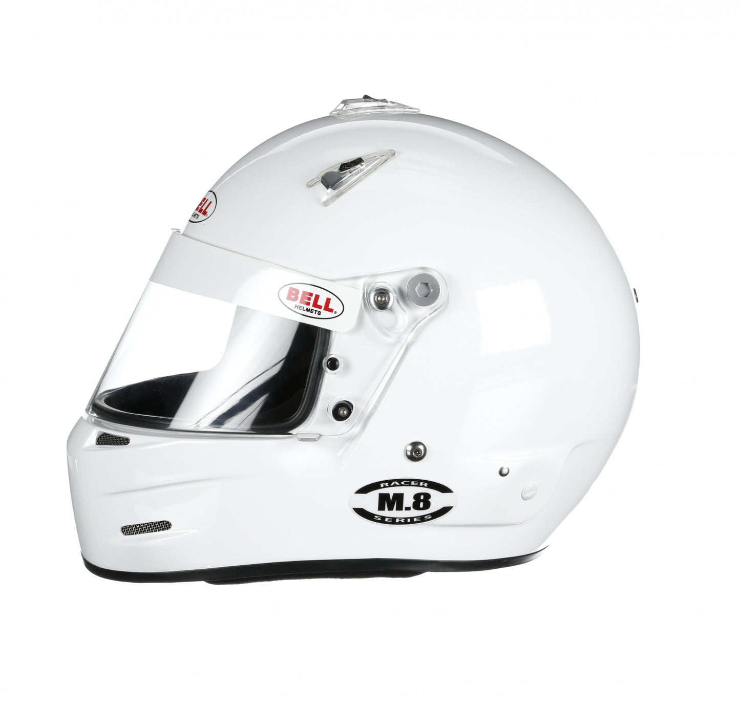 Bell M8 Racing Helmet-White Size Large 1419A05