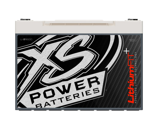 XS Power Batteries Lithium Racing 16V Batteries - Stud Adaptors/Terminal Bolts Included 2160 Max Amps Li-S1600CK
