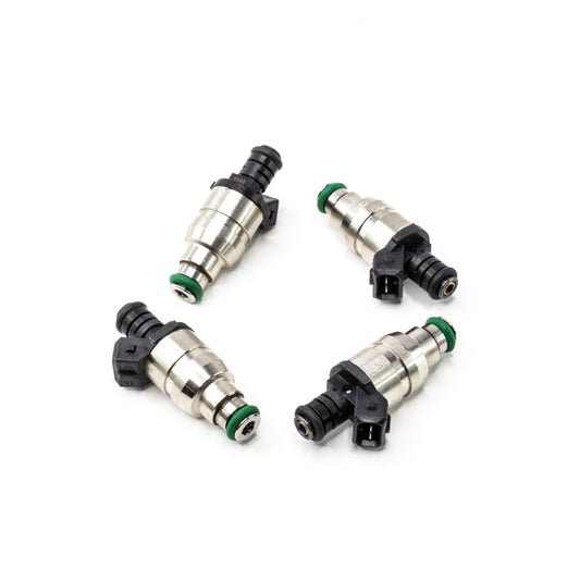 Deatschwerks Universal Low Impedance 14mm upper set of 4 injector 1800cc/min DEW-42M-14-1800-4
