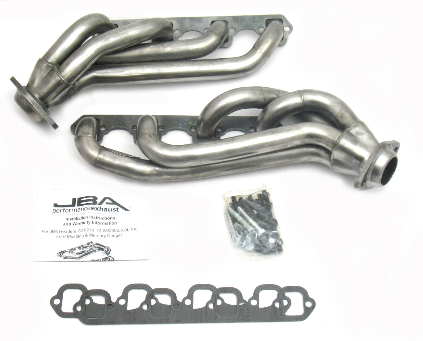 JBA 65-73 Mustang Mid Length 260-302 Raw 409 1650S