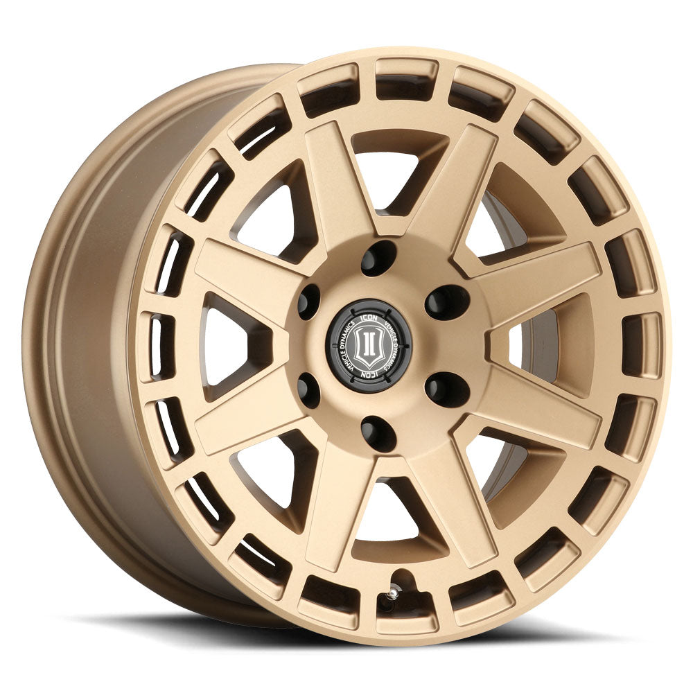 ICON Alloys COMPASS SAT BRS - 17 X 8.5 / 5X5 / -6MM / 4.5" BS 3217857345BS