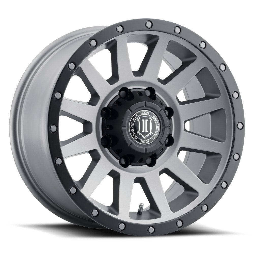 ICON Alloys COMPRESSION HD TITANIUM‚Äö - 18 X 9 / 8 X 6.5 / 12 MM / 5.5" BS 2018908055TT