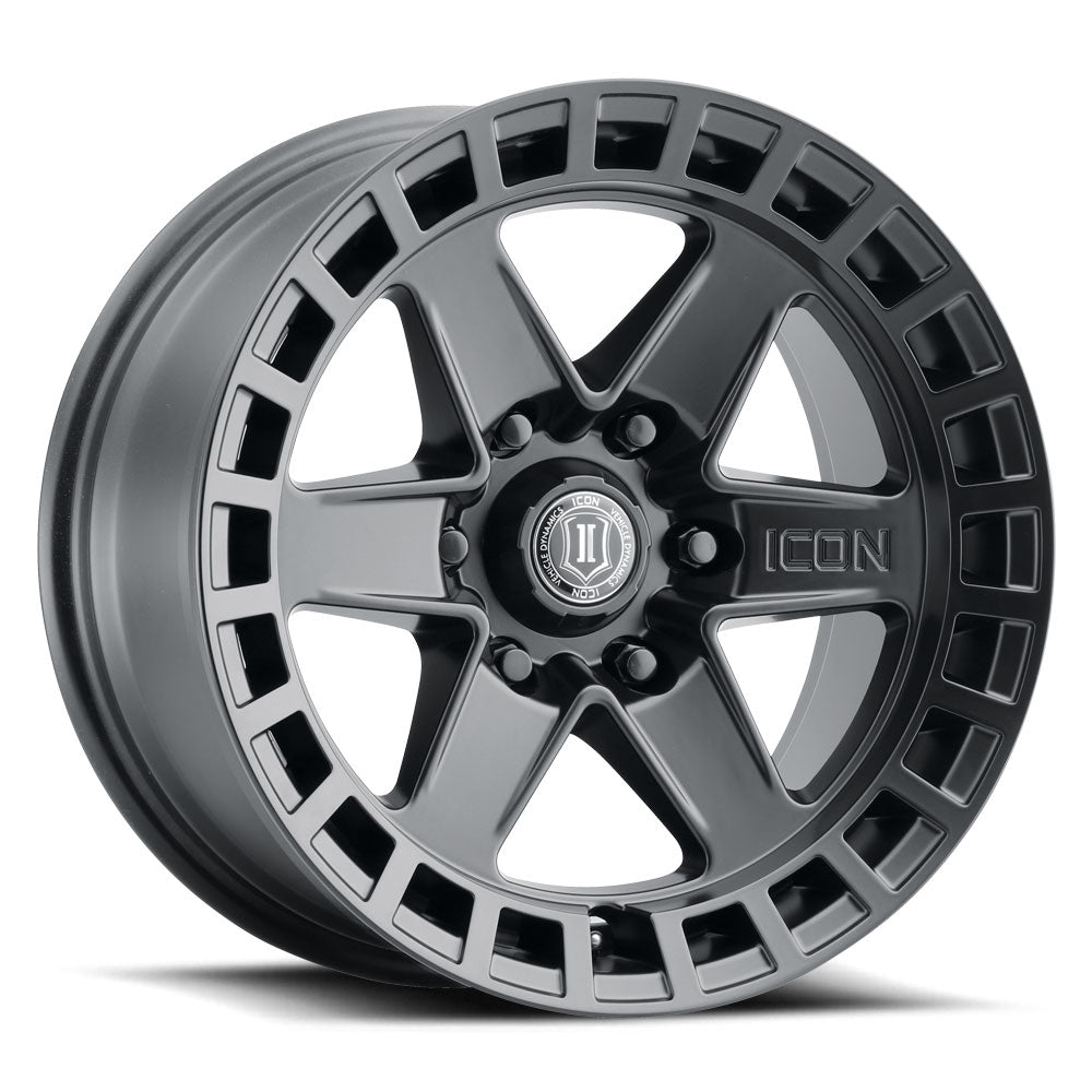 ICON Alloys RAIDER TITANIUM - 17 X 8.5 / 6 X 5.5 / 0 MM / 4.75" BS 3417858347SB