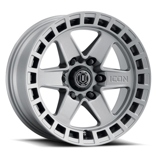 ICON Alloys RAIDER TITANIUM - 17 X 8.5 / 6 X 5.5 / 0 MM / 4.75" BS 3417858347TT