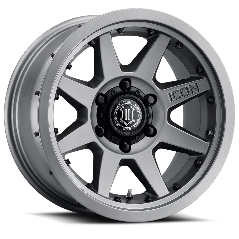 ICON Alloys REBOUND PRO TITANIUM - 17 X 8.5 / 6X135 / 6MM / 5" BS 21817856350TT