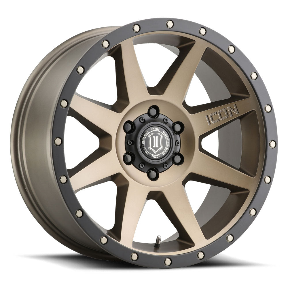 ICON Alloys REBOUND BRONZE - 20 X 9 / 5X5 / -12MM / 4.5" BS 1820907345BR