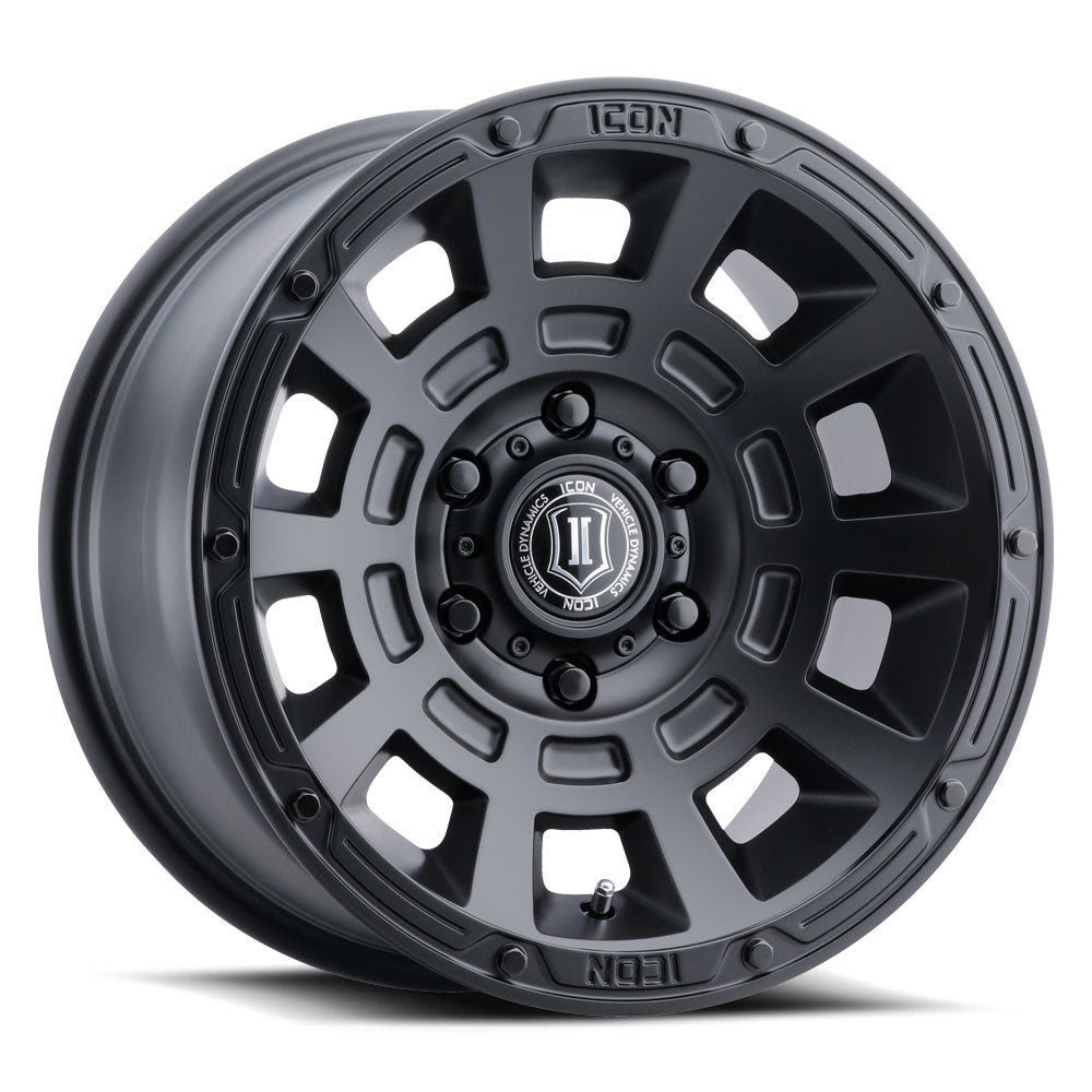 ICON Alloys THRUST SAT BLK - 17 X 8.5 / 5 X 4.5 / 0 MM / 4.75" BS 2817856547SB