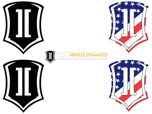 ICON Vehicle Dynamics STICKER PACK STICKERPACK