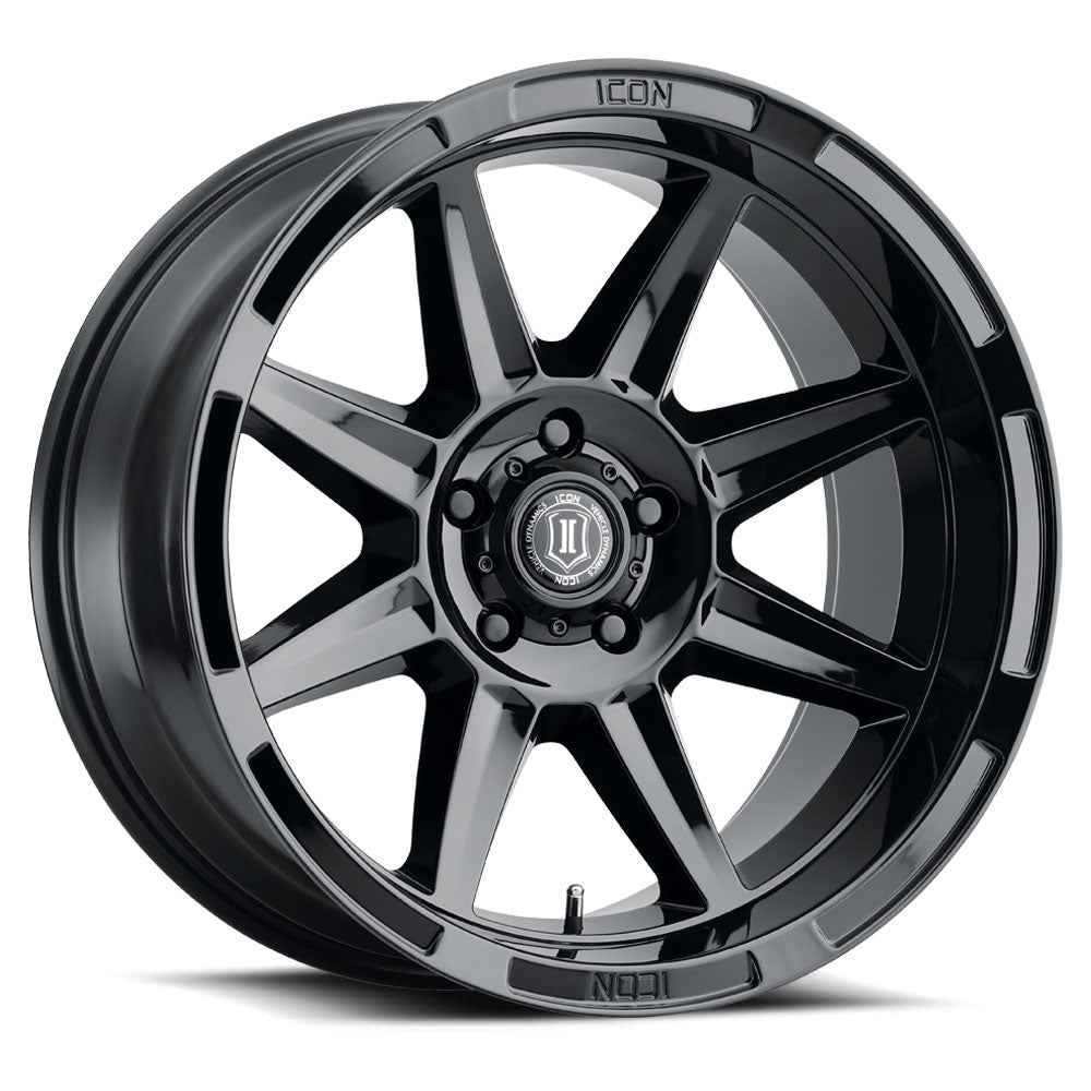 ICON Alloys BANDIT GLS BLACK - 20x10 / 5x150 / -24MM / 4.5" BS 6020105545GB